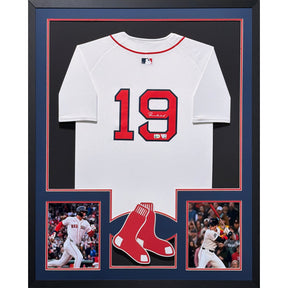 Roman Anthony Framed Signed Jersey MLB COA Autographed Boston Red Sox