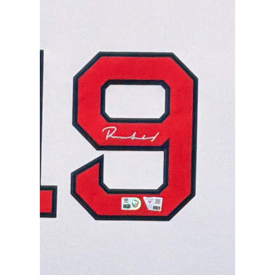 Roman Anthony Framed Signed Jersey MLB COA Autographed Boston Red Sox