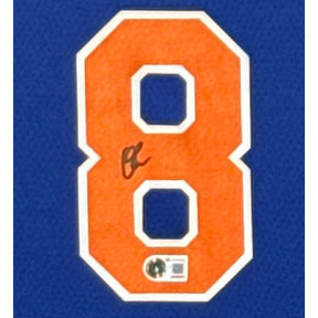 OG Anunoby Framed Blue Jersey Beckett Autographed Signed Knicks Tip In Picture