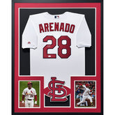 Nolan Arenado Framed Signed Jersey JSA COA Autographed St. Louis Cardinals