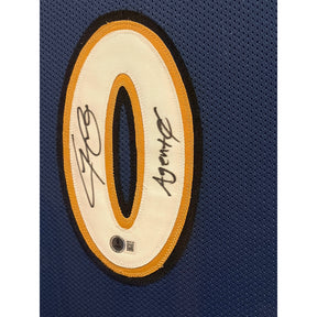 Gilbert Arenas Framed Jersey Beckett Autographed Signed Washington Wizards