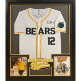 Bad News Bears Framed Signed Billy Bob Thornton White Jersey JSA Autographed