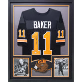 Terry Baker Signed Framed Jersey PSA/DNA Autographed Oregon State Heisman