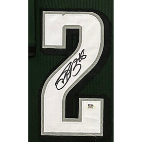 Saquon Barkley Framed Stat Jersey Beckett Autographed Signed Philadelphia Eagles