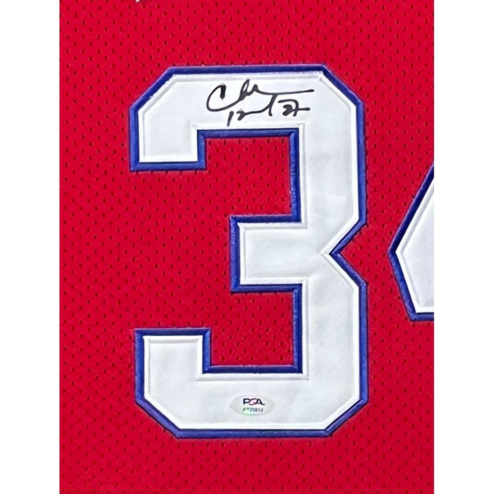 Charles Barkley Framed Signed Jersey PSA/DNA Autographed 76ers Philadelphia