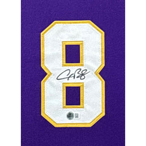 Alex Bergman Framed Signed Jersey Beckett LSU Tigers Autographed