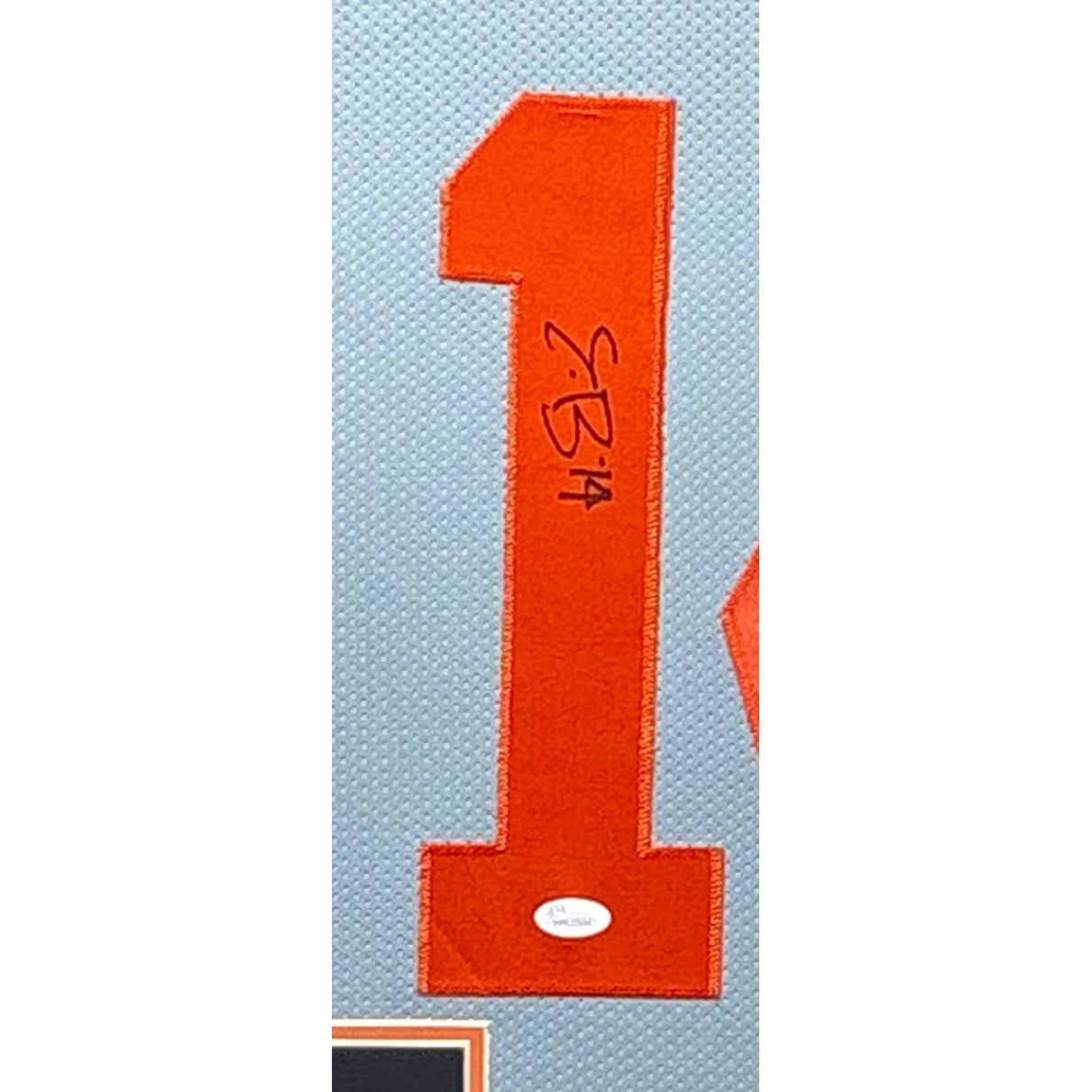 Eric Berry Framed Jersey JSA Autographed Signed Tennessee Chiefs CR