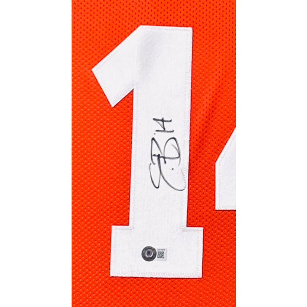 Eric Berry Framed Jersey Beckett Autographed Signed Tennessee Chiefs