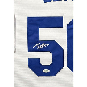 Mookie Betts Framed Jersey JSA Autographed Signed L.A. Dodgers 2P