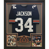 Bo Jackson Framed Signed Jersey Beckett Autographed Auburn