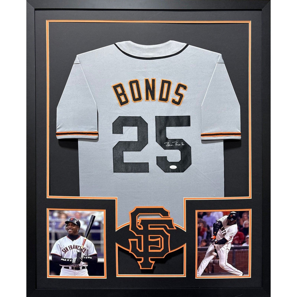 Barry Bonds Framed Signed Jersey Autographed San Francisco Giants JSA