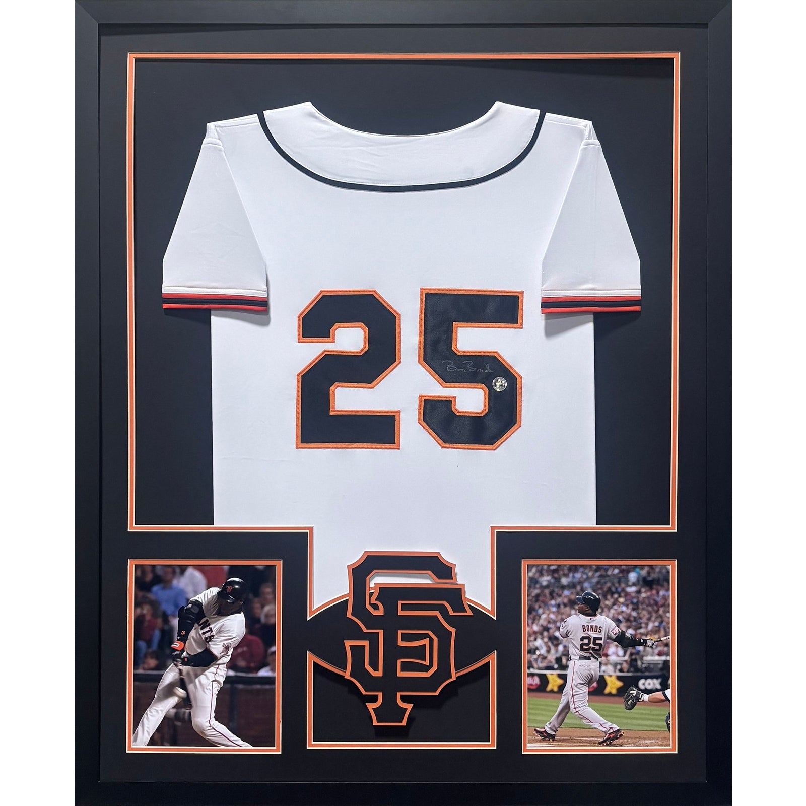 Barry Bonds Framed Signed Jersey Autographed San Fran Giants Bonds COA