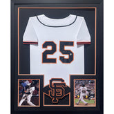 Barry Bonds Framed Signed Jersey Autographed San Fran Giants Bonds COA