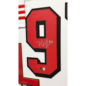 Nick Bosa Signed Framed Signed Jersey San Francisco 49ers Beckett Autographed