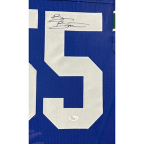 Brian Bosworth Signed Framed Jersey JSA Autographed Seattle Seahawks