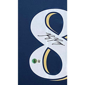 Ryan Braun  Framed Signed Jersey Beckett Autographed Milwaukee Brewers
