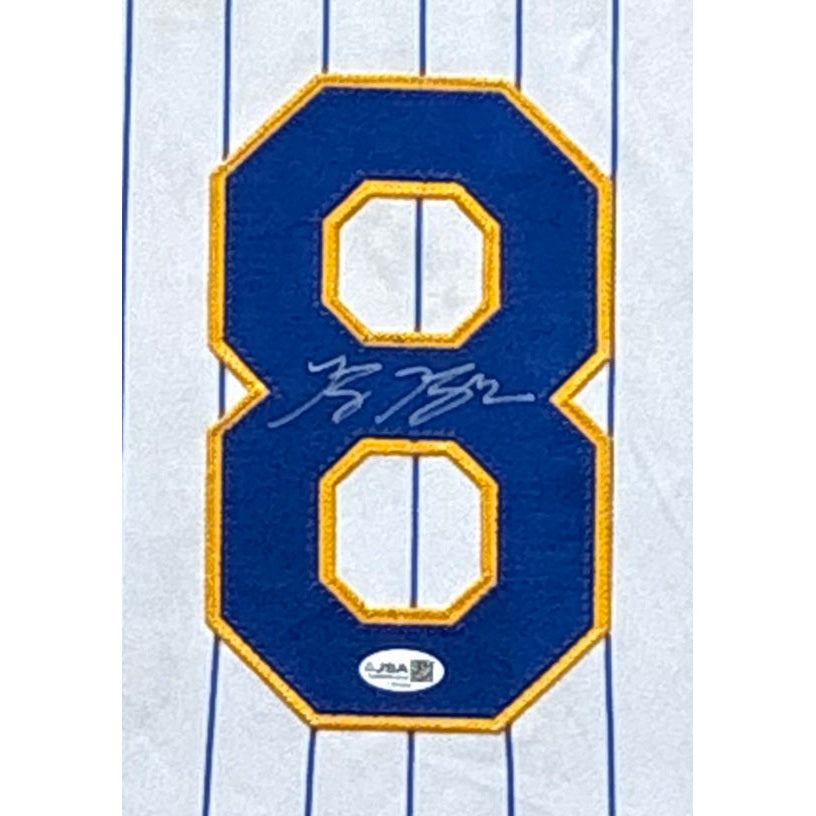 Ryan Braun  Framed Signed TB Jersey JSA Autographed Milwaukee Brewers