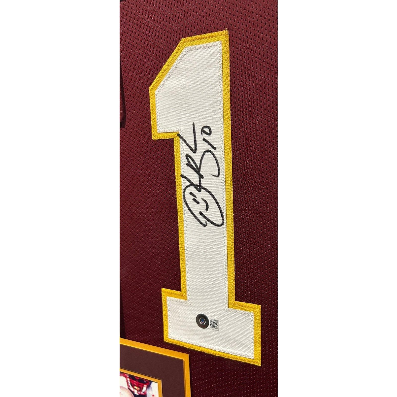 Derrick Brooks Framed Signed Jersey Beckett Autographed Florida State