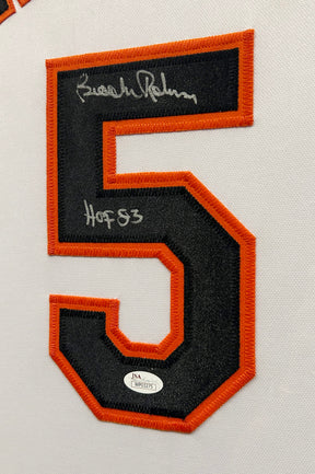 Brooks Robinson Signed Framed Jersey JSA Autographed Baltimore Orioles