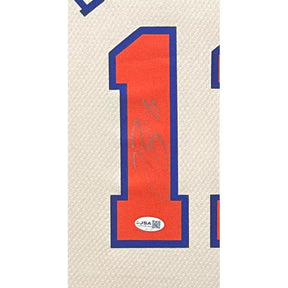 Jalen Brunson Framed Signed Jersey JSA Autographed New York Knicks AC
