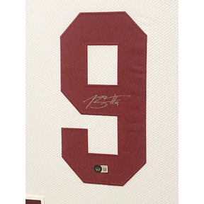 Bryce Young Signed Framed Jersey Beckett BAS Alabama Heisman