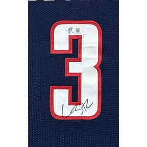 Caron Butler Signed Framed Jersey Beckett Autographed Uconn Connecticut