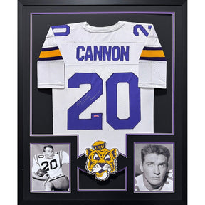 Billy Cannon Framed Signed Jersey Tristar Autographed LSU Tigers