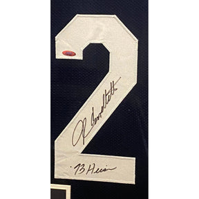 John Cappelletti Framed Signed Jersey Tristar Autographed Penn State NH