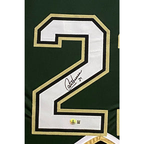 Guy Carbonneau Signed Framed Jersey Dallas Stars Beckett Autographed