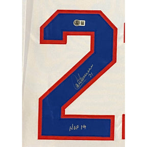 Guy Carbonneau Signed Framed Jersey Montreal Canadiens Beckett Autographed