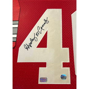 Howard Cassady Signed Framed Jersey COA Autographed Ohio State OSU