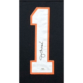 Ja'Marr Chase Framed Signed Jersey PSA Autographed Cincinnati Bengals BK
