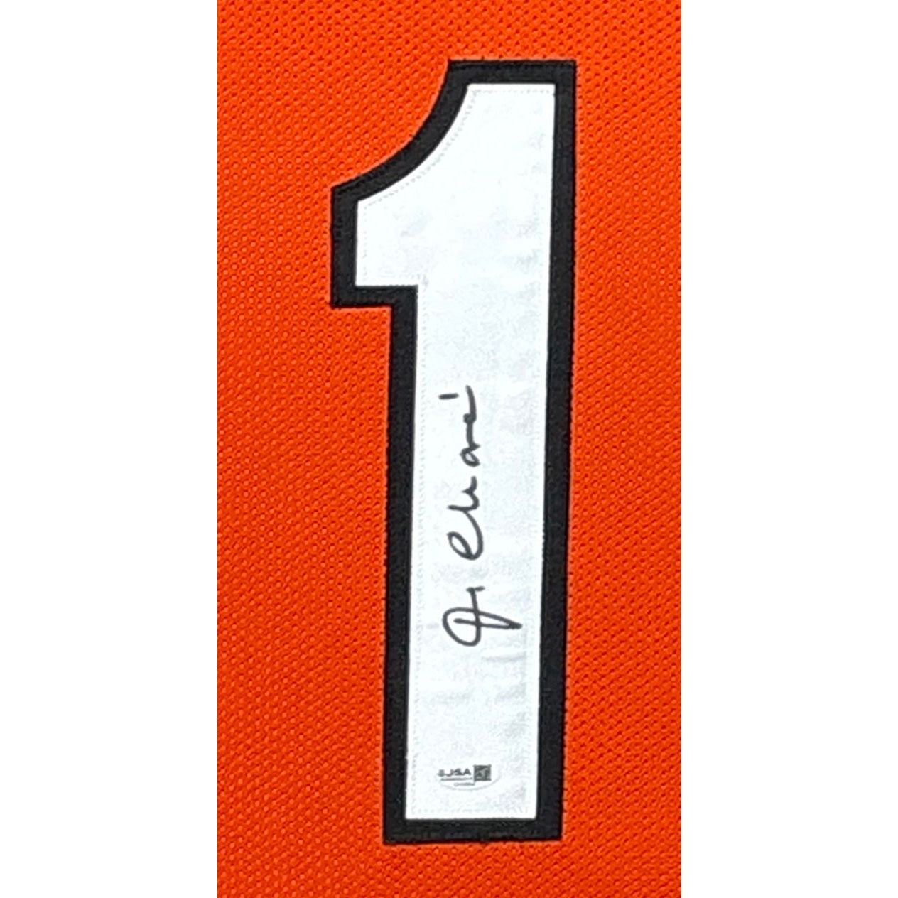 Ja'Marr Chase Framed Signed Jersey JSA Autographed Cincinnati Bengals PC