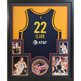 Caitlin Clark Framed Signed Indiana Fever Jersey JSA Autographed
