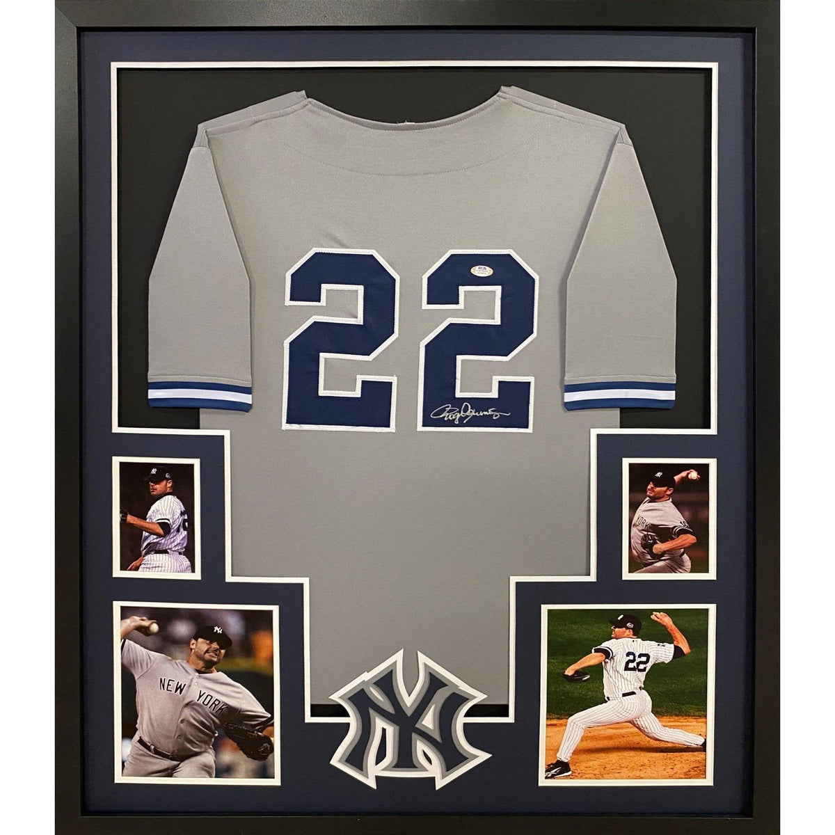 Roger Clemens Framed Signed Jersey PSA/DNA Autographed New York Yankee