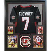 Jadeveon Clowney Signed Framed Jersey JSA Autographed South Carolina