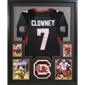 Jadeveon Clowney Signed Framed Jersey JSA Autographed South Carolina