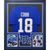 Randall Cobb Framed Signed Jersey JSA Autographed Kentucky Wildcats