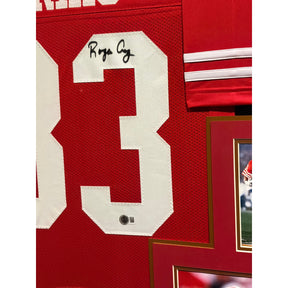 Roger Craig Framed Signed Jersey Beckett Autographed San Francisco 49ers