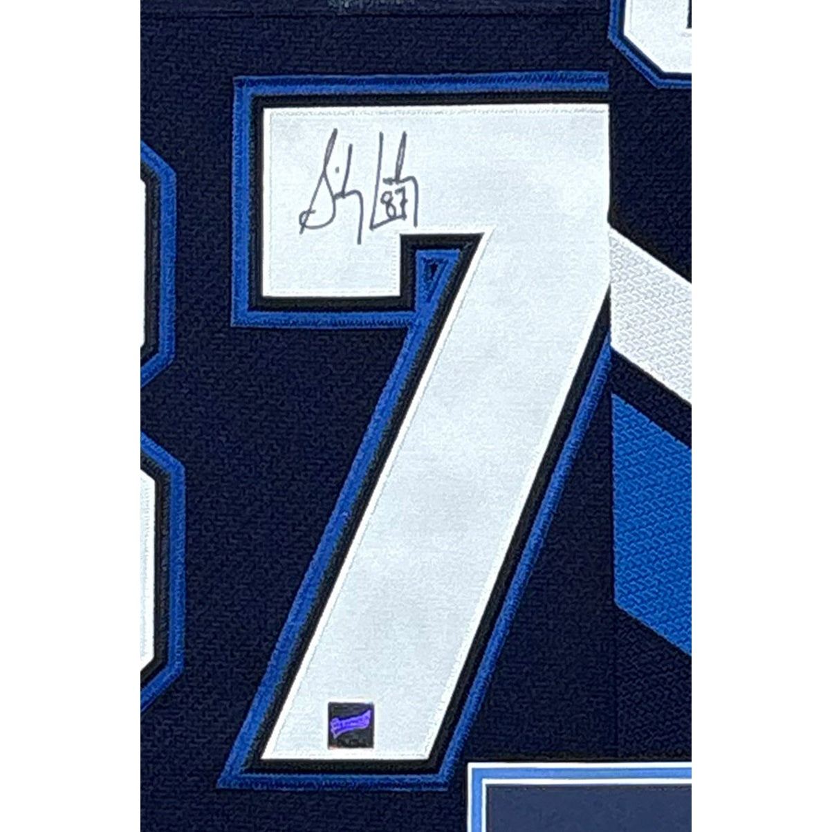 Sidney Crosby Framed Signed Junior League Jersey Autographed Rimouski Oceanic