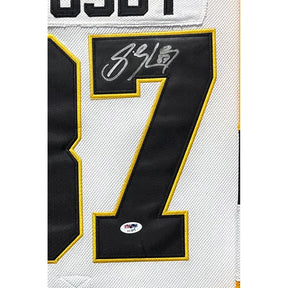 Sidney Crosby Framed Signed Jersey PSA/DNA Autographed Penguins CH