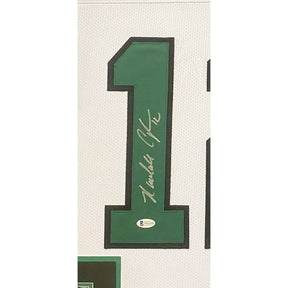 Randall Cunningham Framed White Jersey Beckett Autographed Signed Eagles