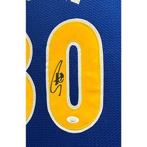 Stephen Curry Framed Signed TB Jersey JSA Warriors Autographed Steph