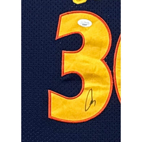 Stephen Curry Framed Signed Jersey JSA Warriors Autographed Steph IH