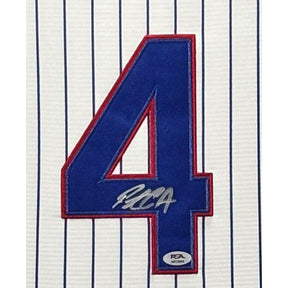 Pete Crow-Armstrong Framed Jersey Beckett Autographed Signed Chicago Cubs