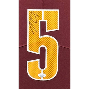 Jayden Daniels Framed Jersey JSA Autographed Signed Washington Commanders