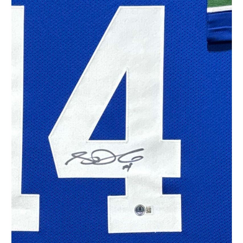 Sam Darnold Framed Signed Seattle Seahawks TB Jersey Beckett Autographed