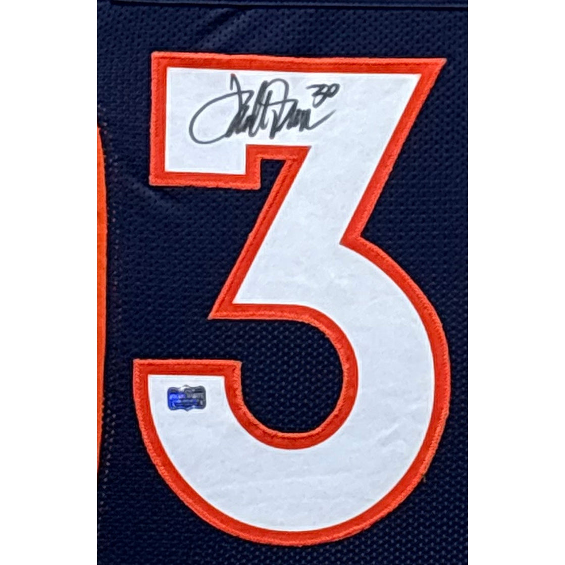 Terrell Davis Framed Signed Jersey Beckett Autographed Denver Broncos PC
