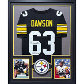 Dermontti Dawson Signed Framed Jersey JSA Autographed Pittsburgh Steelers 2P