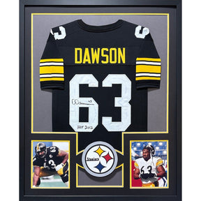 Dermontti Dawson Signed Framed Jersey JSA Autographed Pittsburgh Steelers 2P